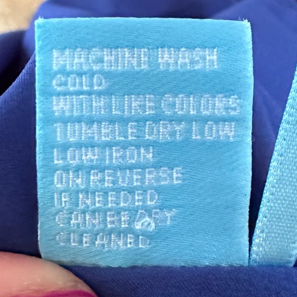 J. McLaughlin Blue Lavinia Tiered Maxi Dress Size 4 Wedding Resortwear Classic - Picture 12 of 14